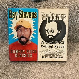 Ray Steven’s Comedy Video Classics and Amazing Rolling Revenue VHS Bundle
